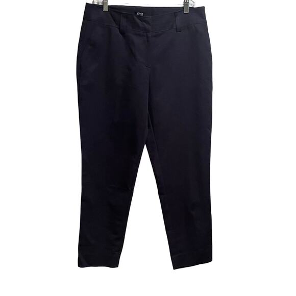 Jones NY Pants - Jones NY Pant Womens Size 10 Navy Cotton Elastane
